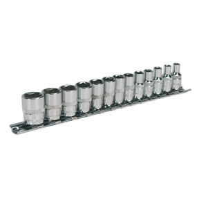 Socket Set 13pc 1/4"Sq Drive WallDrive® - Metric - AK2691 - Farming Parts