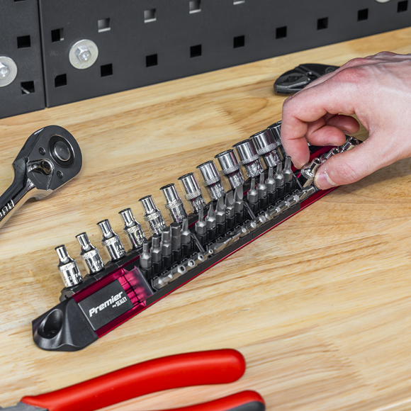 Socket & Bit Retaining Rail 1/4"Sq Drive - SE-AK27096