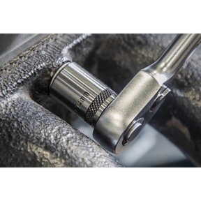 Socket Set 12pc 3/8"Sq Drive Lock-On™ 6pt Metric - Black Series - AK2741B - Farming Parts