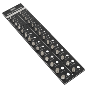 Metric/Imperial Nut & Bolt Thread Checker - SE-AK28