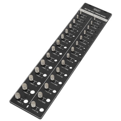 Metric/Imperial Nut & Bolt Thread Checker - SE-AK28