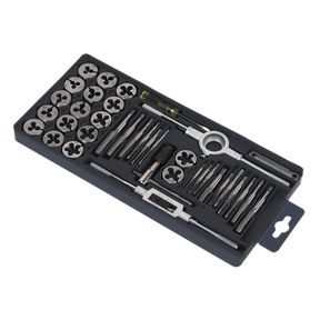 Tap & Die Set 40pc Split Dies - Metric - AK301 - Farming Parts