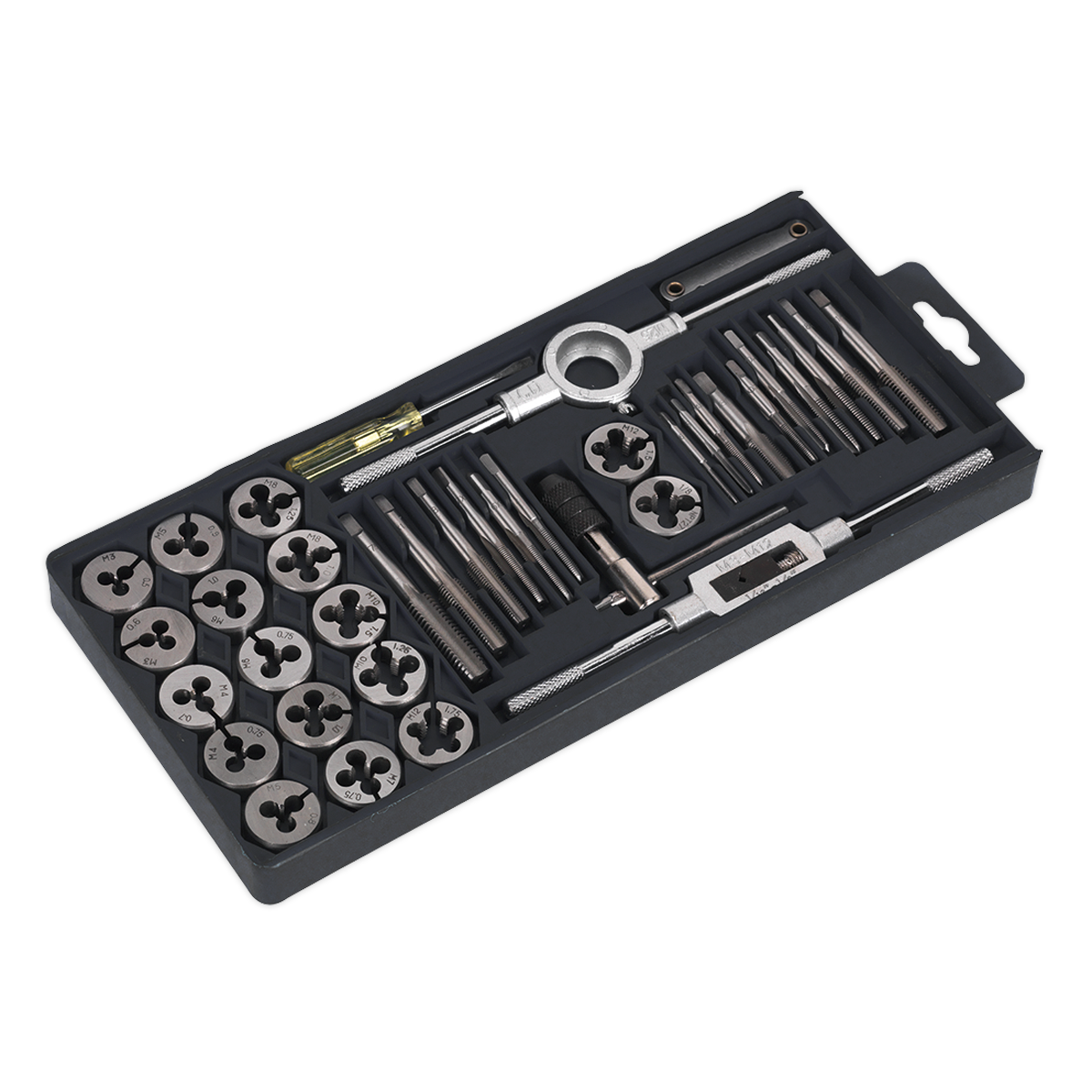 Tap & Die Set 40pc Split Dies - Metric - AK301 - Farming Parts