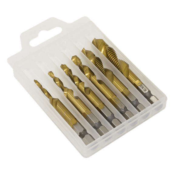 Combination Drill & Tap Bit Set 6pc - SE-AK3025