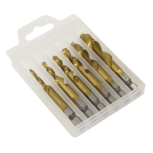 Combination Drill & Tap Bit Set 6pc - SE-AK3025