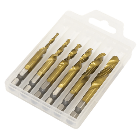 Combination Drill & Tap Bit Set 6pc - SE-AK3025