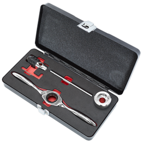 Bi-Directional Ratchet Tap & Die Holder Set 5pc Metric - AK3027 - Farming Parts