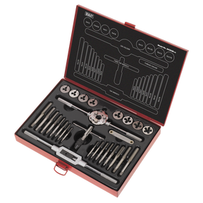Tap & Die Set 28pc Split Dies Metric - AK3028 - Farming Parts