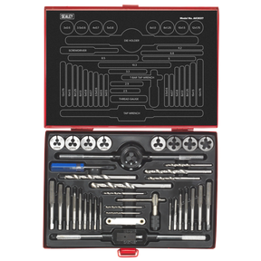 Tap & Die Set 37pc Split Dies - Metric - AK3037 - Farming Parts