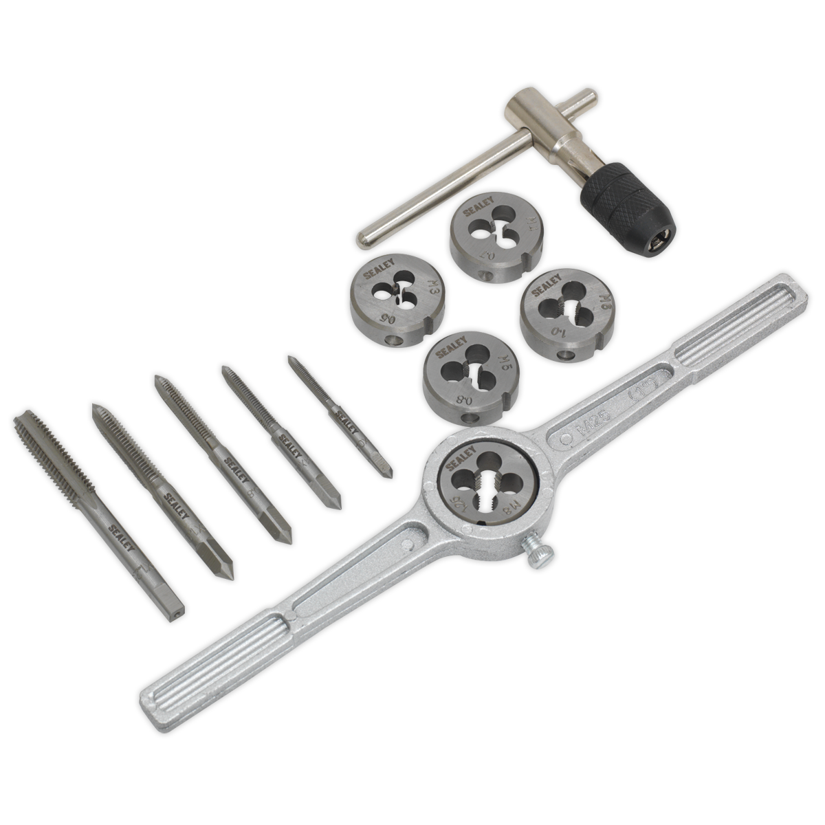 Tap & Die Set 12pc - Metric - AK322 - Farming Parts