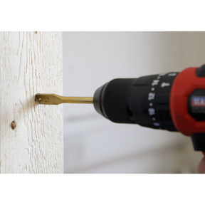 Flat Wood Drill Bit Set 7pc 1/4"Hex Shank - AK3707FW - Farming Parts