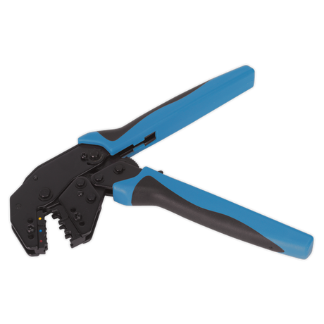 Ratchet Crimping Tool Angled Head Insulated Terminals - AK3863 - Farming Parts