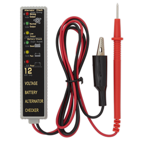 Battery & Alternator Tester 12V LED - AK400 - Farming Parts