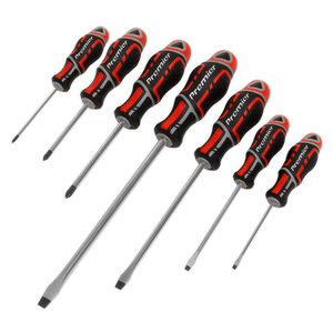 Screwdriver Set 7pc GripMAX® - Red - AK4325 - Farming Parts