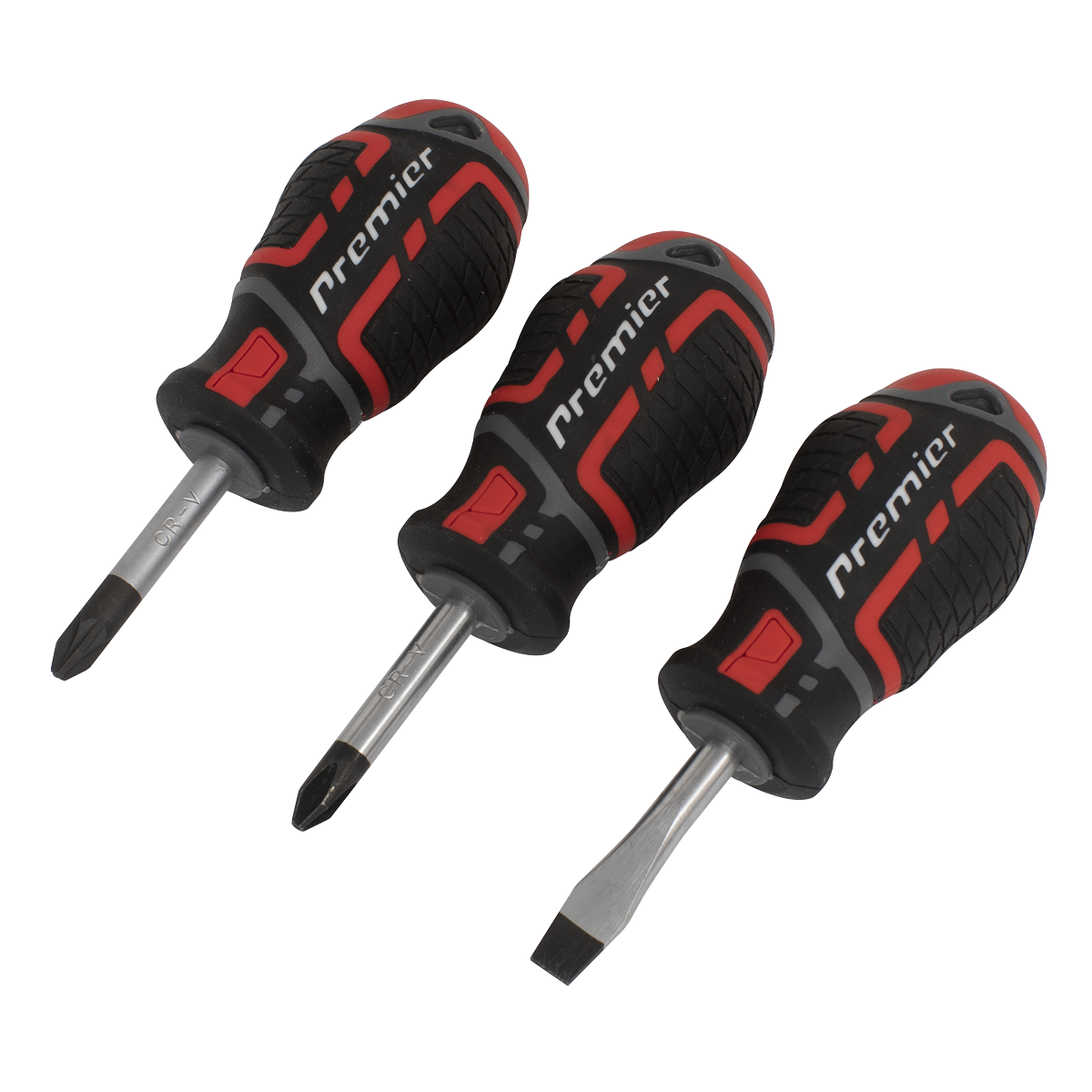 Screwdriver Set 3pc GripMAX® Stubby - AK4328 - Farming Parts