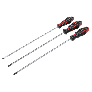 Sealey | Premier GripMAX® Extra-Long Screwdriver Set 3pc - AK4372