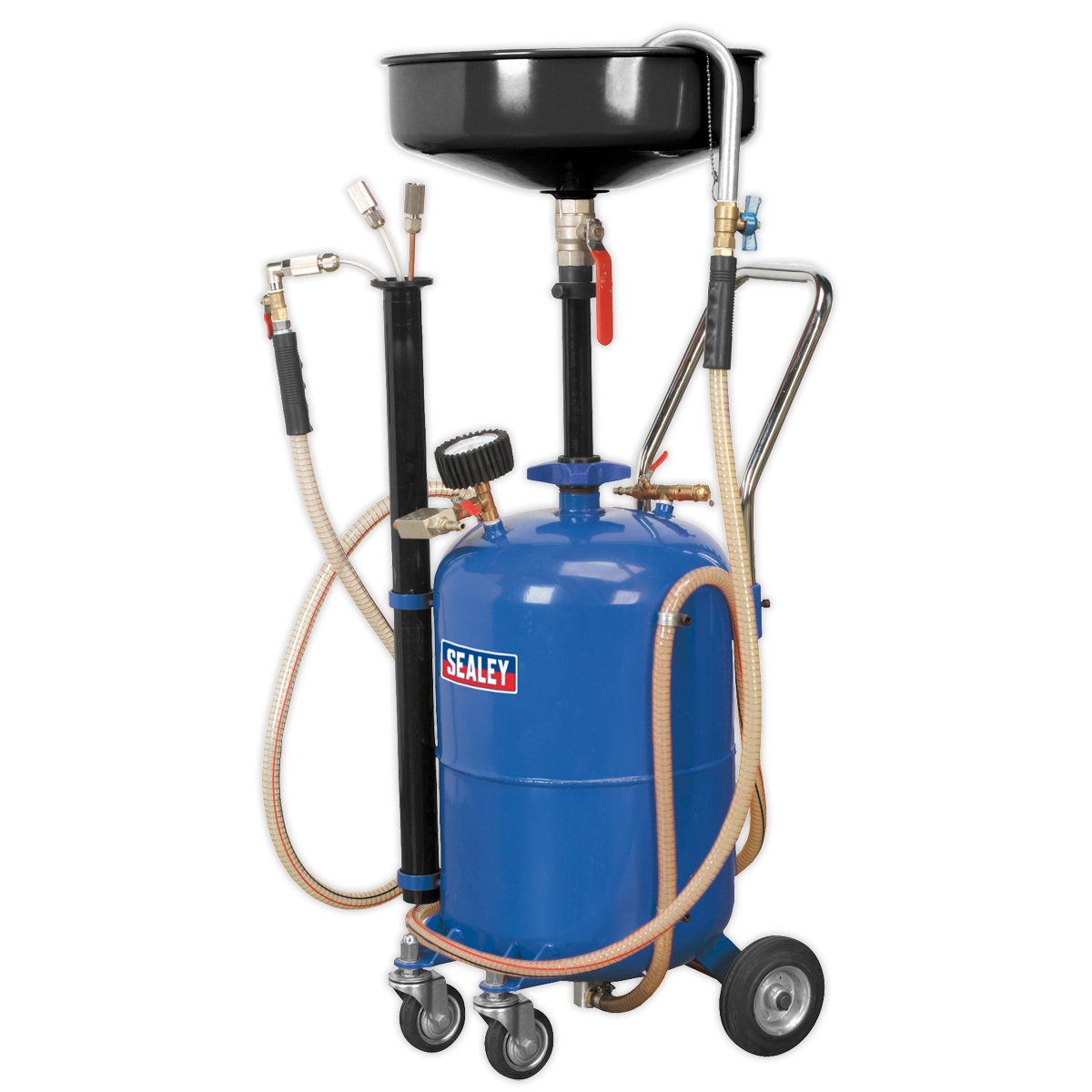 Mobile Oil Drainer with Probes 35L Air Discharge - AK456DX - Farming Parts