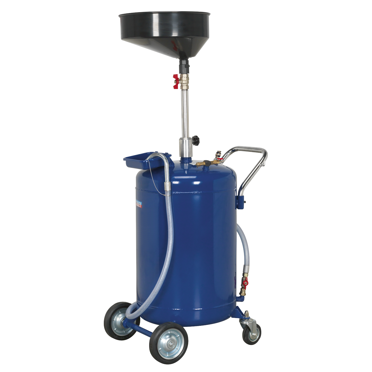 Mobile Oil Drainer 110L Air Discharge - AK458DX - Farming Parts