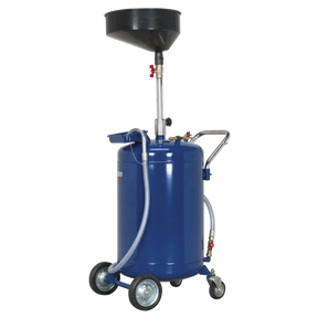 Mobile Oil Drainer 110L Air Discharge - AK458DX - Farming Parts