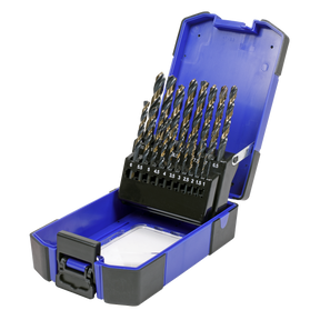 Drill Bit Set 19pc HSS Tri-Point - AK4705 - Farming Parts
