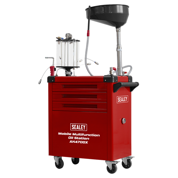 Mobile Multifunction Oil Station with 61pc Tool Set - SE-AK470DX
