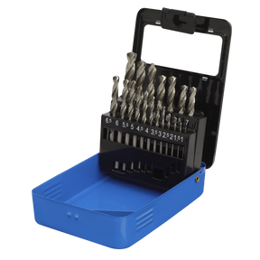 HSS Split Point Fully Ground Drill Bit Set 19pc Metric - AK47191 - Farming Parts