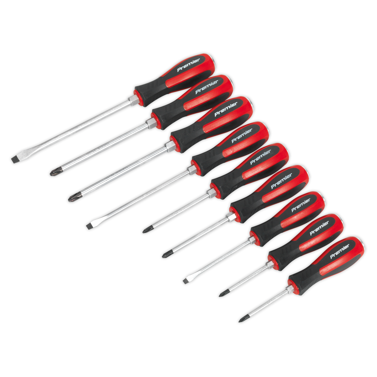 Screwdriver Set 9pc Hammer-Thru - AK4934 - Farming Parts