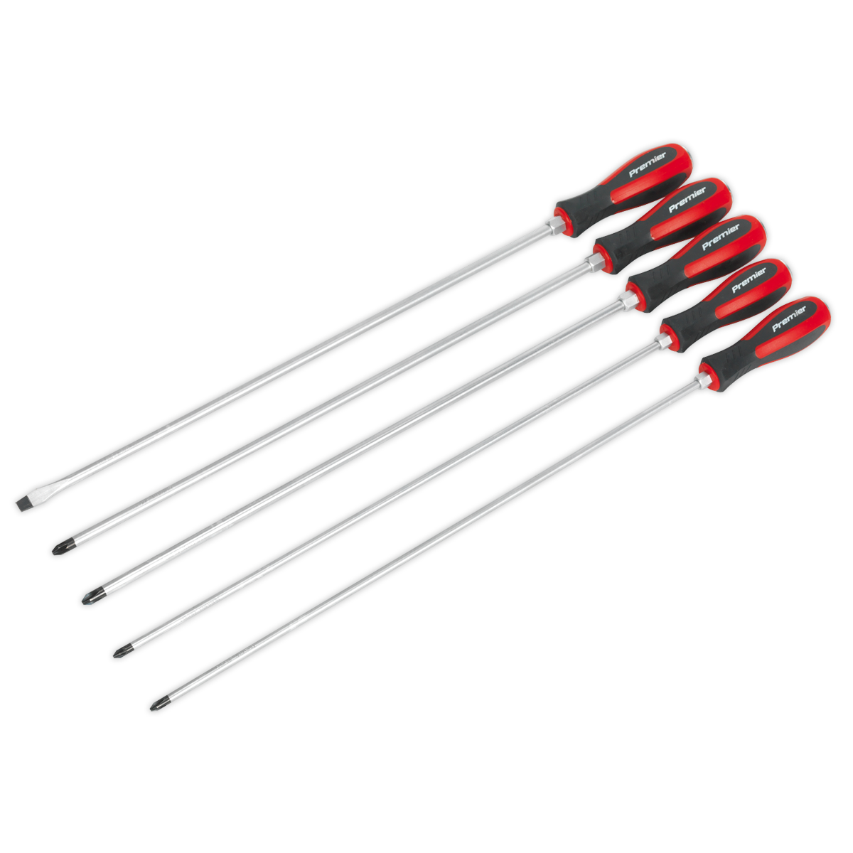 Screwdriver Set 5pc Hammer-Thru 450mm - AK4936 - Farming Parts