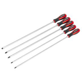 Screwdriver Set 5pc Hammer-Thru 450mm - AK4936 - Farming Parts