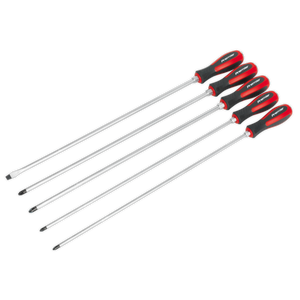 Screwdriver Set 5pc Hammer-Thru 450mm - AK4936 - Farming Parts