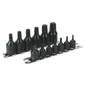 TRX-Star* Socket Bit Set 13pc 1/4" & 3/8"Sq Drive - AK5584 - Farming Parts