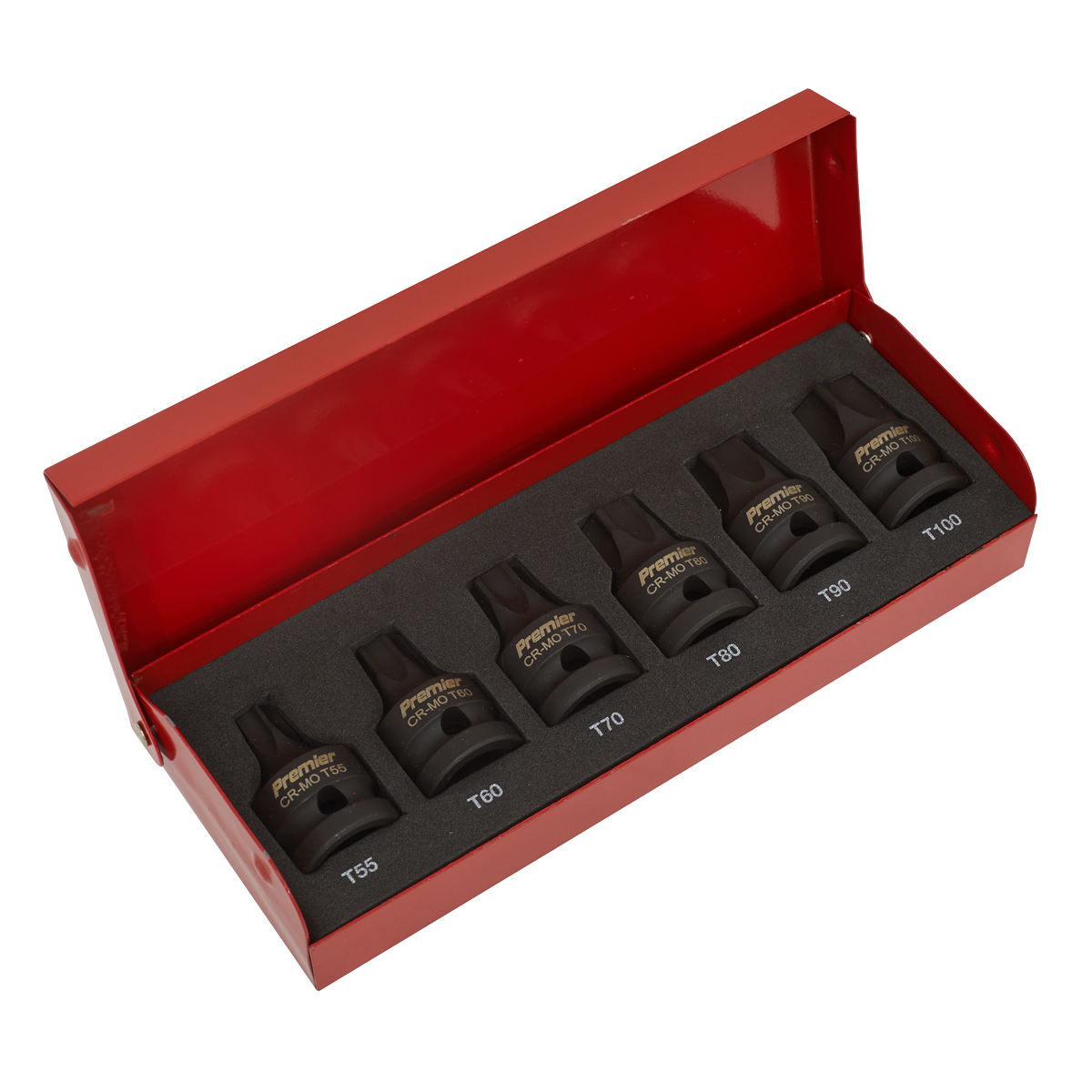 Impact TRX-Star* Socket Bit Set 6pc 1/2"Sq Drive - AK5607 - Farming Parts