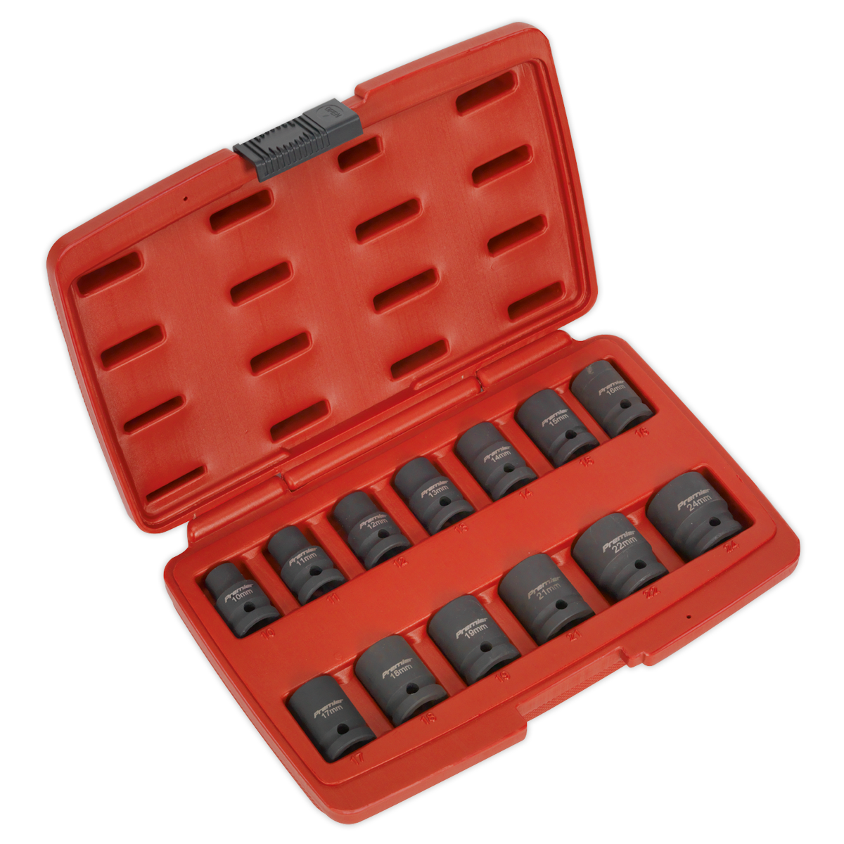 Impact Socket Set 13pc 1/2"Sq Drive Total Drive® - AK5613TD - Farming Parts