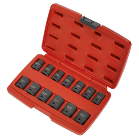 Impact Socket Set 13pc 1/2"Sq Drive Total Drive® - AK5613TD - Farming Parts