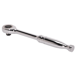 A Sealey Gearless Ratchet Wrench 3/8"Sq Drive - Push-Through Reverse - AK562, with a knurled handle, made of durable Chrome Vanadium steel, ideal for professional use in tightening or loosening bolts and nuts.