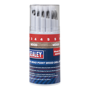 Sealey | Brad Point Wood Drill Bit Set 11pc - AK5703