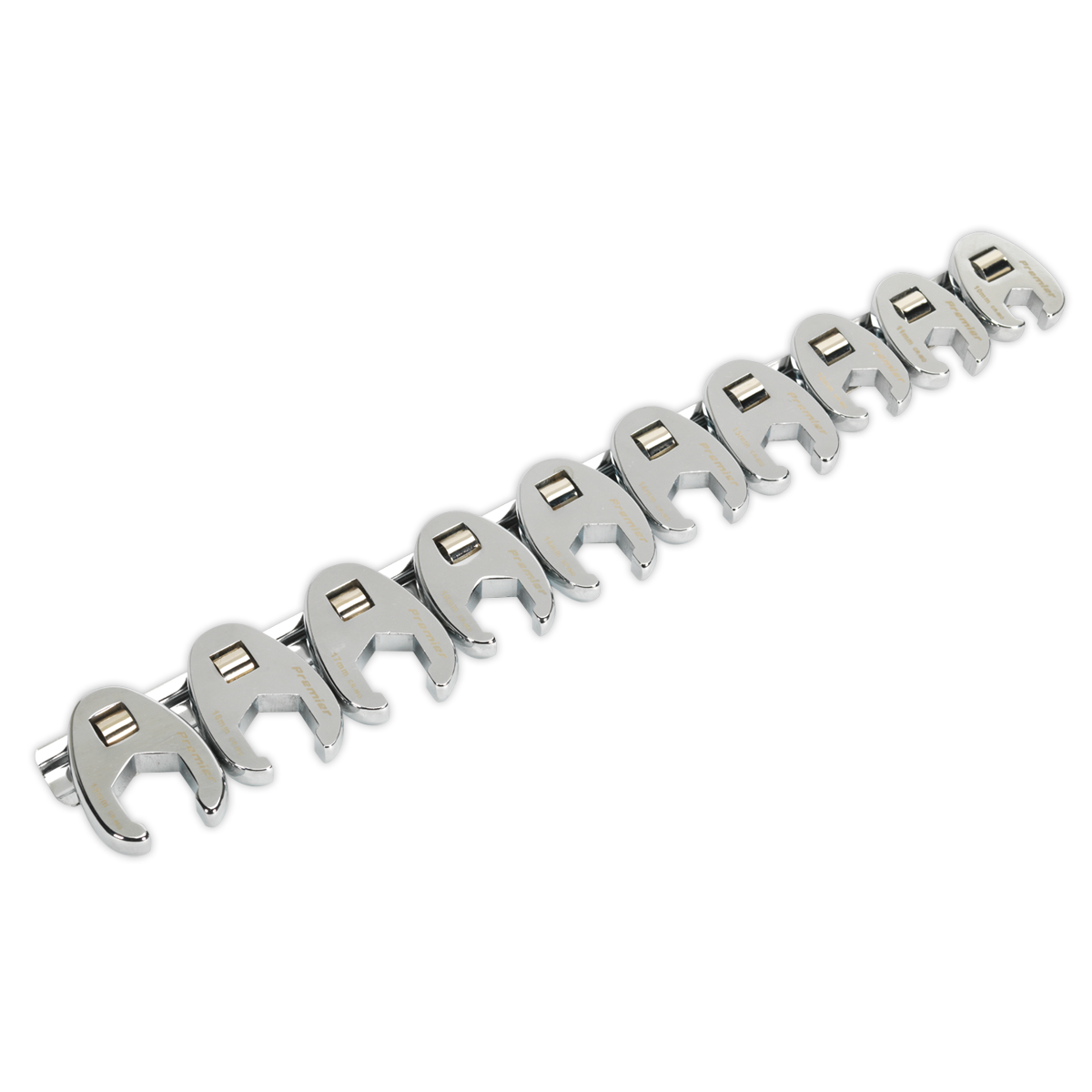 Crow's Foot Spanner Set 10pc 3/8"Sq Drive - Metric - AK598 - Farming Parts