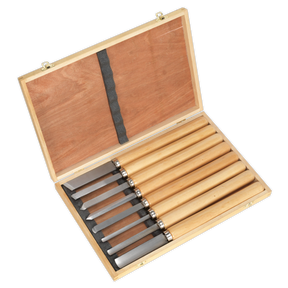 Wood Turning Chisel Set 8pc - AK60/8 - Farming Parts