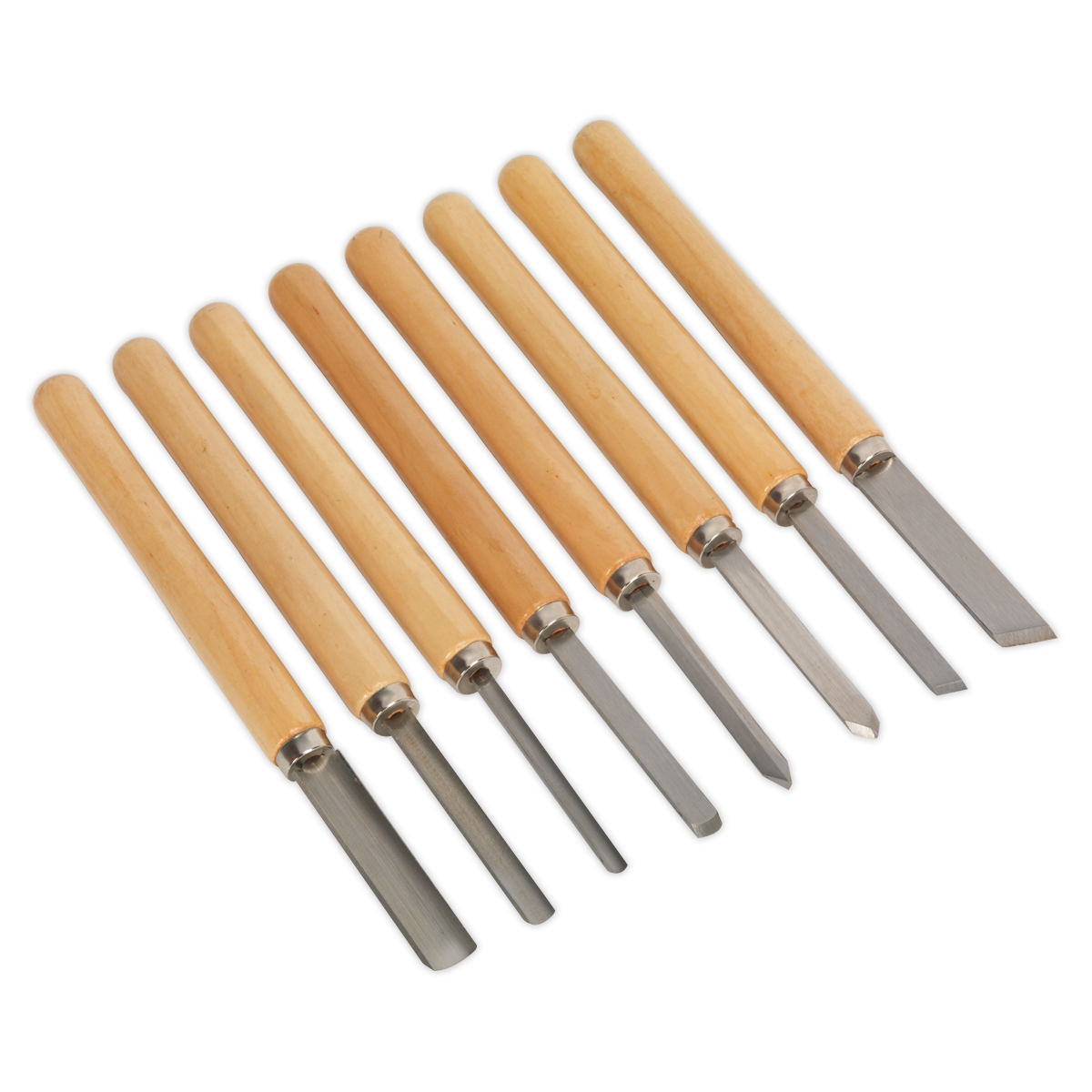 Wood Turning Chisel Set 8pc - AK60/8 - Farming Parts