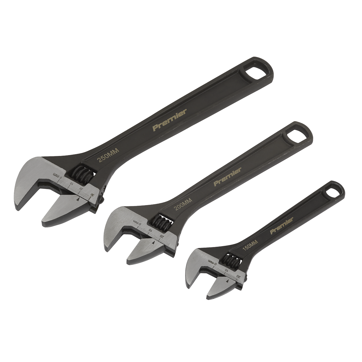 Adjustable Wrench Set 3pc - AK607 - Farming Parts
