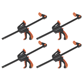 Ratchet Bar Clamp 300mm  4pc Set - AK61024 - Farming Parts