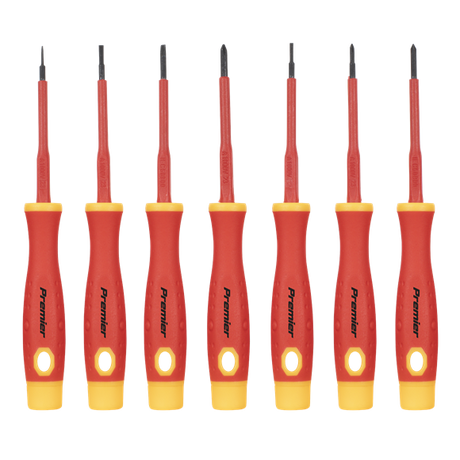 Sealey Premier Precision Screwdriver Set 7pc VDE Approved SE AK61201