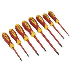 Screwdriver Set 8pc VDE Approved - AK6124 - Farming Parts