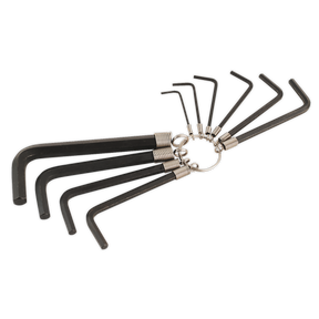 Hex Key Set on Ring 10pc Metric - AK6148 - Farming Parts