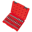 TRX-Star* Socket & Security Socket Bit Set 38pc 1/4", 3/8" & 1/2"Sq Drive - AK6197 - Farming Parts
