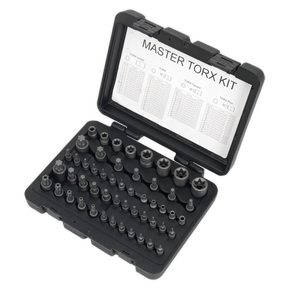 TRX-Star* Master Socket Set 52pc 1/4", 3/8" & 1/2"Sq Drive - AK6199 - Farming Parts