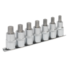 Ribe Socket Bit Set 7pc 1/2"Sq Drive 55mm - AK6234 - Farming Parts