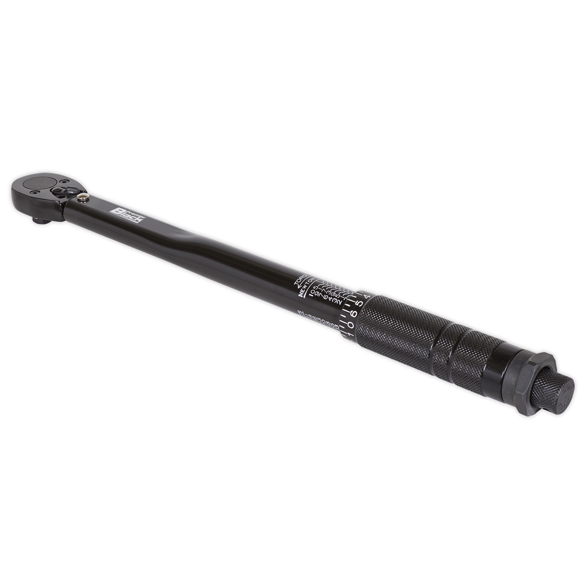 Micrometer Torque Wrench 3/8"Sq Drive Calibrated Black Series - AK623B - Farming Parts