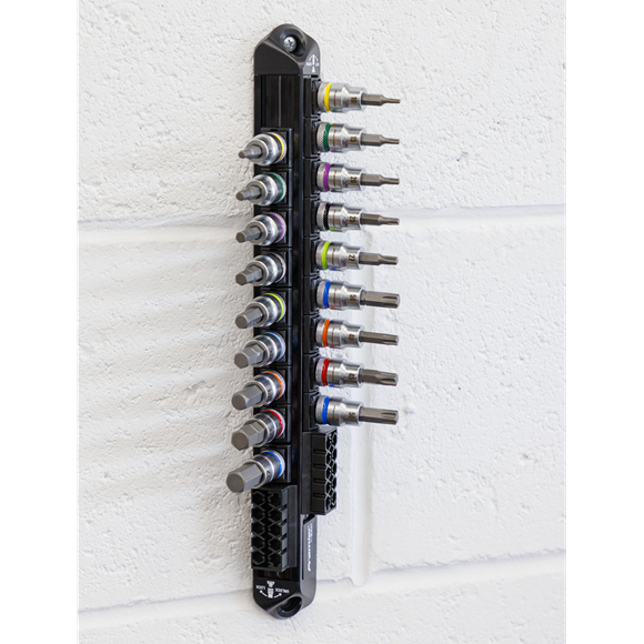 Premier Platinum Series Hex & TRX-Star* Socket Bit Set 3/8"Sq Drive 18pc - SE-AK6252