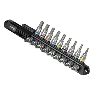 Premier Platinum Series Hex & TRX-Star* Socket Bit Set 3/8"Sq Drive 18pc - SE-AK6252